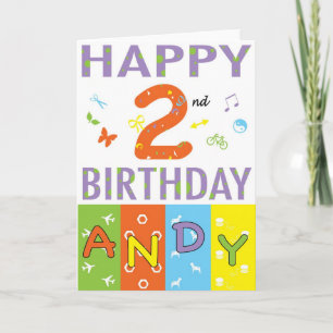 Happy Birthday Andy Karte