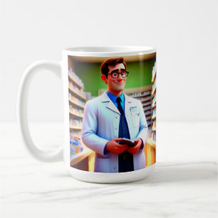 Happy Birthday Apotheker Kaffeetasse