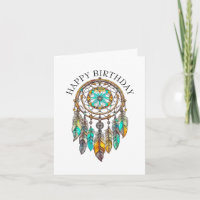 Happy Birthday Aquamarin Dreamcatchers Mystical