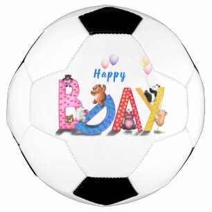 Happy Birthday - Baby Bears Party Celebration Fun  Fußball