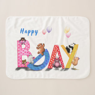 Happy Birthday - Baby Bears Party Celebration Fun  Sherpadecke