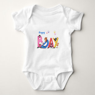 Happy Birthday Baby Bodysuit Baby Bears Party Baby Strampler