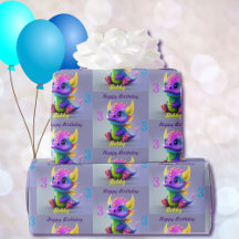 Happy Birthday Baby Dragon Add Name & Age