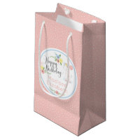 Happy Birthday Baby Giraffe Floral Calf Custom