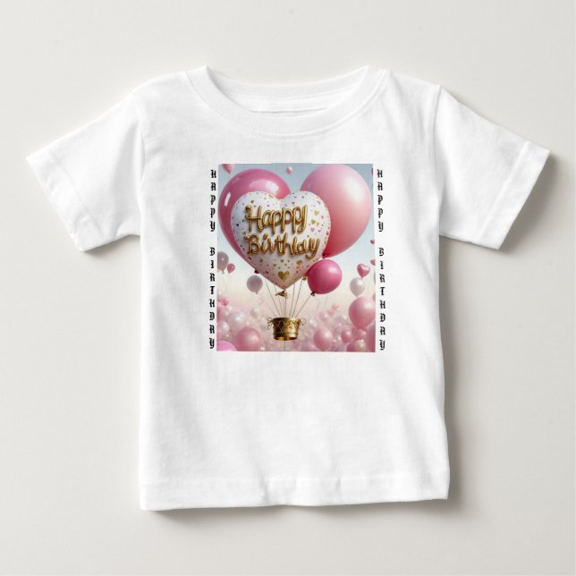 Happy Birthday Baby T-shirt (Vorderseite)