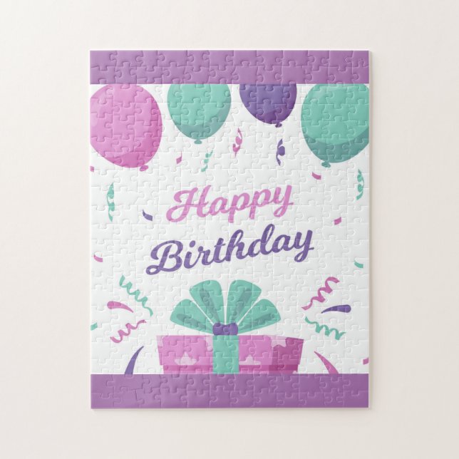 Happy Birthday Balloons (Vertikal)