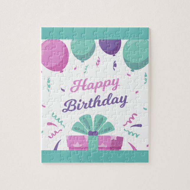 Happy Birthday Balloons (Vertikal)