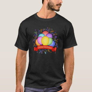 Happy Birthday Balloons Männer-T - Shirt