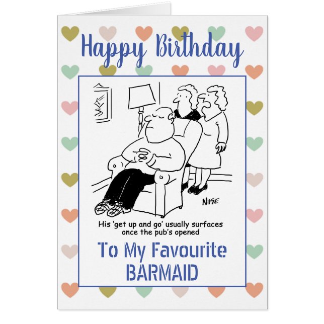 Happy Birthday Barmaid (Vorne)