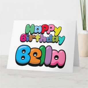 Happy Birthday Bella Karte