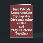 HAPPY BIRTHDAY BEST FRIEND KARTE<br><div class="desc">WIE PHANTASTISCH IST ES,  EINEN ***BESTEN FREUND** ZU HABEN,  UND WIE GROSS IST ES,  IHM ODER IHM AM GEBURTSTAG MIT EINER "SEHR BESONDEREN" KARTE ZU SAGEN?</div>