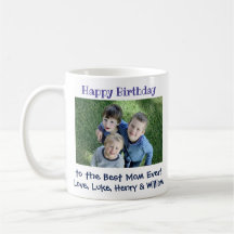 Happy Birthday Best Mama Ever Kids Foto