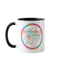 Happy Birthday Best Wishs Glow | Tasse des Kaffees