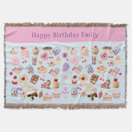 Happy Birthday Blanket Decke