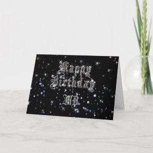 Happy Birthday Bling Gruß Karte