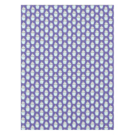 Happy Birthday Blue Cake Cupcake Candle Sprinkles Tischdecke