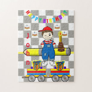 Happy Birthday Boy Cake Trains