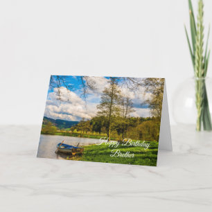 Happy Birthday Brother Karte