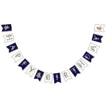 Happy Birthday Bunting Party Banner