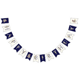 Happy Birthday Bunting Party Banner