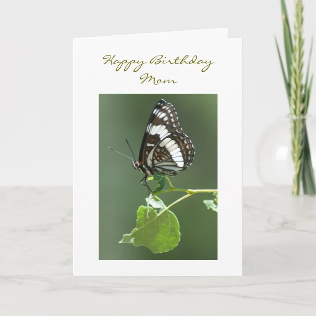 Happy Birthday Butterfly Card Karte (Vorderseite)
