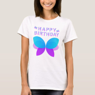 Happy Birthday Butterfly T - Shirt