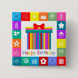 Happy Birthday Button