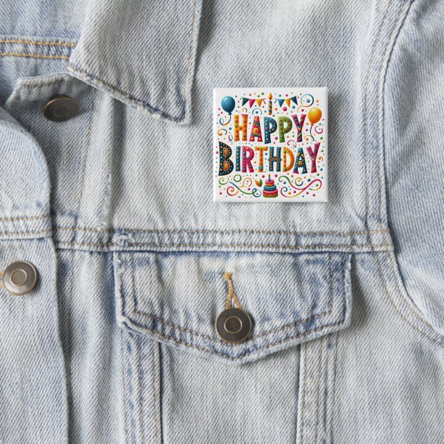 Happy Birthday Button (Beispiel)