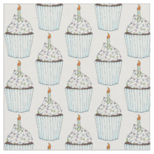 Happy Birthday Cake Cupcake Sprinkles Feier Stoff