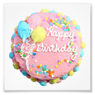 Happy Birthday Cake Foto Prints