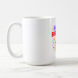 Happy Birthday Cake Graphic Kaffeetasse