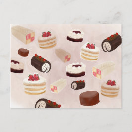 Happy Birthday Cake Parade Postkarte