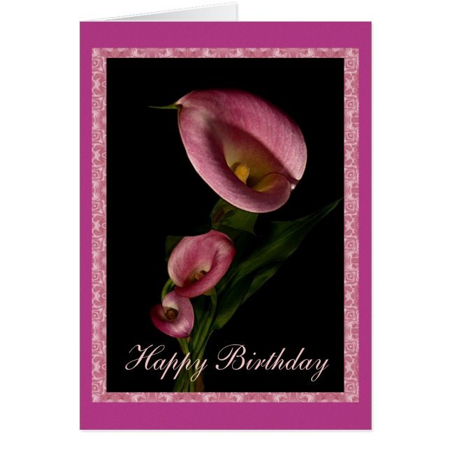 Happy Birthday Card (Vorne)
