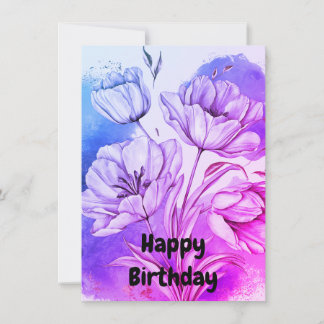 Happy Birthday Card