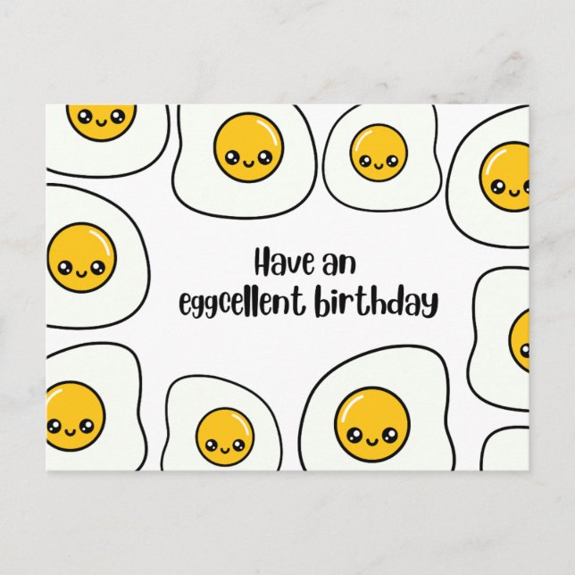Happy Birthday Card | Birthday Greeting Card  Postkarte (Vorderseite)