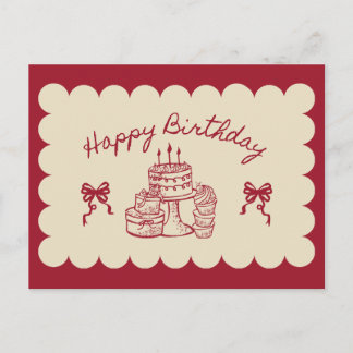 Happy Birthday Card | Birthday Greeting Card  Postkarte