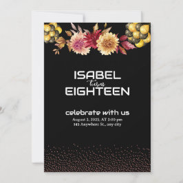 Happy Birthday Card - Eine perfekte Feier der Lieb Einladung