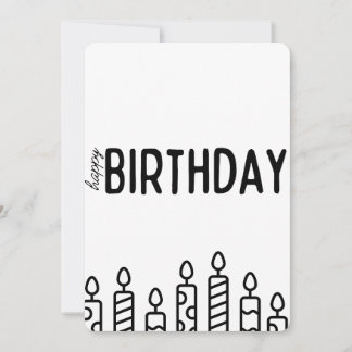 Happy Birthday Card Einladung