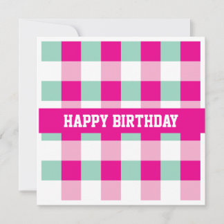 Happy Birthday Card Einladung