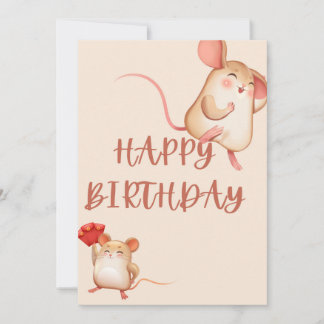 HAPPY BIRTHDAY CARD FEIERTAGSKARTE