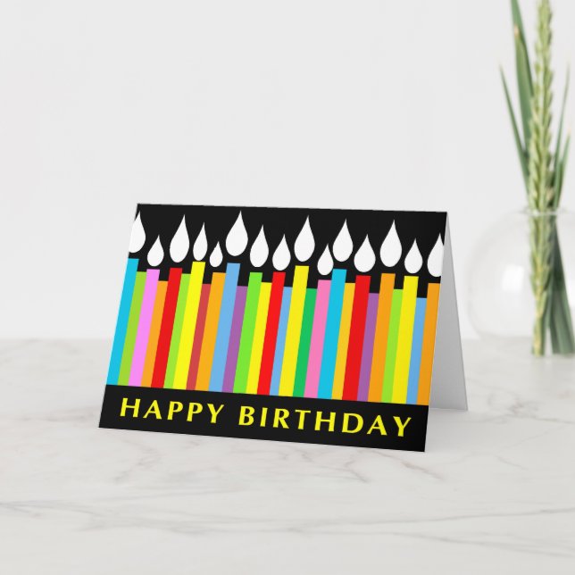 Happy Birthday Card - Funny Karte (Vorderseite)