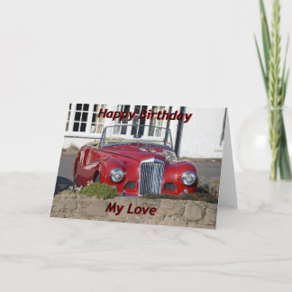 Happy Birthday Card für Ehemann, Sohn oder Freund Karte