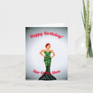 Happy Birthday Card für sie Dankeskarte