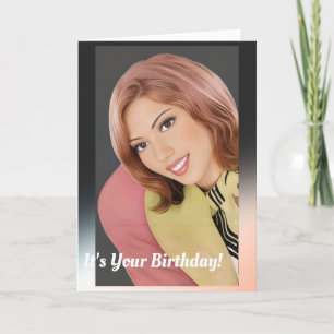 Happy Birthday Card für sie Karte