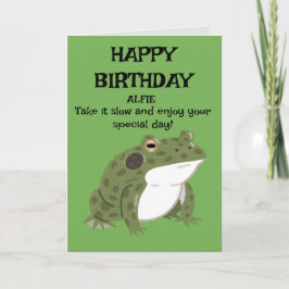 HAPPY BIRTHDAY CARD KARTE