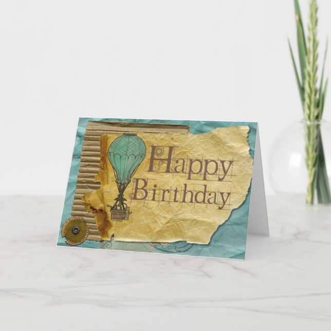 Happy Birthday Card Karte (Vorderseite)