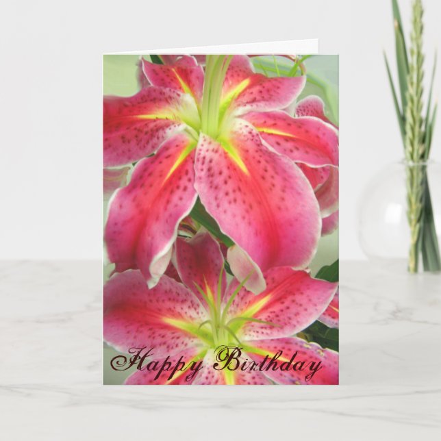 Happy Birthday_ Card Karte (Vorderseite)