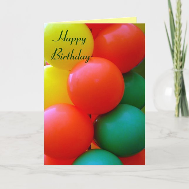 Happy Birthday_Card Karte (Vorderseite)