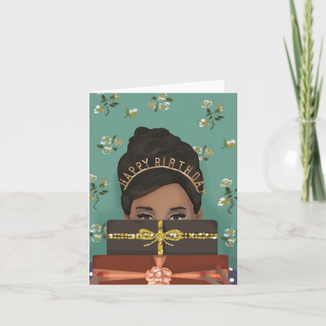 Happy Birthday Card Karte (Vorderseite)