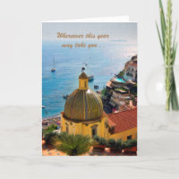 Happy Birthday Card Leben ist ein Abenteuer